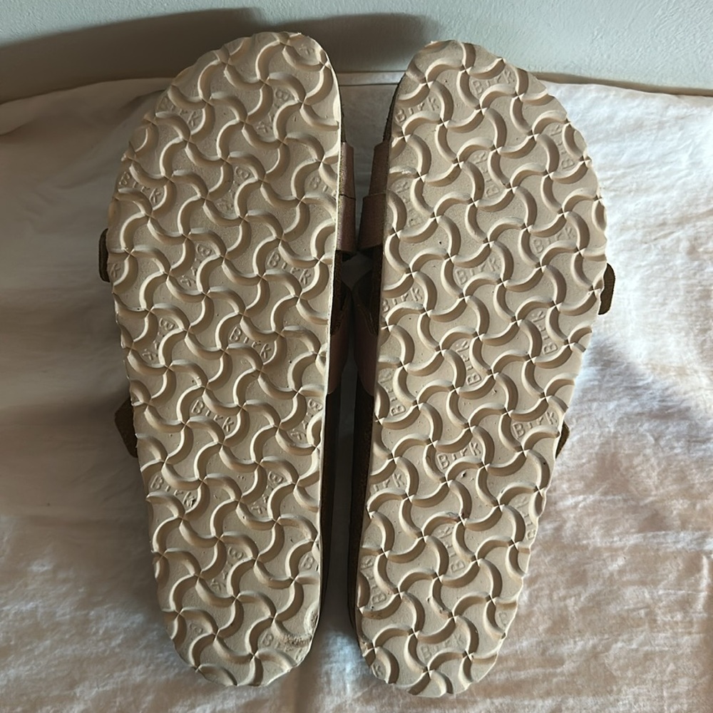Birkenstock Yao Metallic Pink EU 41 US 10 - Picture 5 of 5